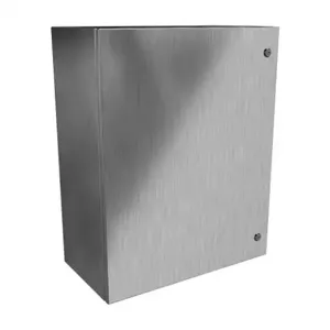 HAMMOND EN4SD302412SS Enclosure, 30 x 24 x 12 Inch Size, Wall Mount, 304 Stainless Steel, #4 Brush Finish | CV7KQP