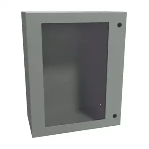 HAMMOND EN4SD302412WGY Enclosure, 30 x 24 x 12 Inch Size, Wall Mount, Carbon Steel, Ansi 61 Gray | CV7KQQ