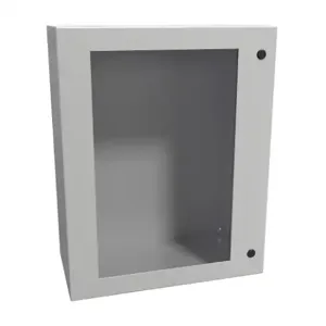 HAMMOND EN4SD302412WLG Enclosure, 30 x 24 x 12 Inch Size, Wall Mount, Carbon Steel, Ral 7035 Light Gray | CV7KQR