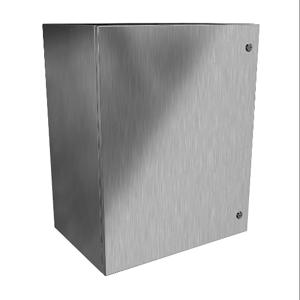 HAMMOND EN4SD302416SS Enclosure, 30 x 24 x 16 Inch Size, Wall Mount, 304 Stainless Steel, #4 Brush Finish | CV7KQW