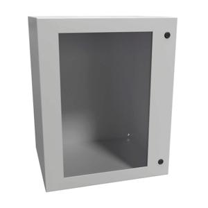 HAMMOND EN4SD302420WLG Enclosure, 30 x 24 x 20 Inch Size, Wall Mount, Carbon Steel, Ral 7035 Light Gray | CV7KRA