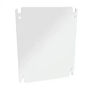 HAMMOND EP1210 Subpanel, Carbon Steel, White, Powder Coat Finish | CV8AKM