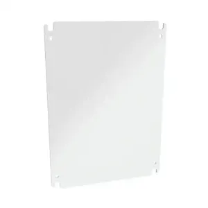 HAMMOND EP1612 Subpanel, Carbon Steel, White, Powder Coat Finish | CV8AKQ