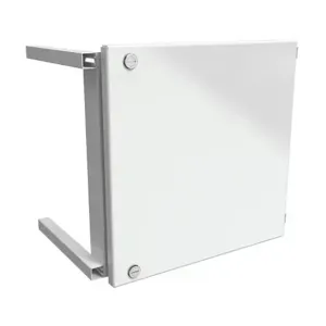 HAMMOND ESP1616 Swing Panel, Carbon Steel, White, Powder Coat Finish | CV7UQU