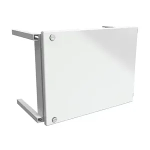 HAMMOND ESP1620 Swing Panel, Carbon Steel, White, Powder Coat Finish | CV7UQV