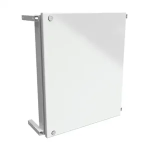 HAMMOND ESP2420 Swing Panel, Carbon Steel, White, Powder Coat Finish | CV7URA