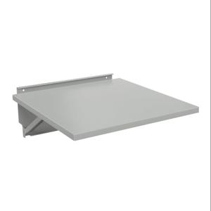 HAMMOND FDS1818LG Enclosure Folding Shelf, 18 x 18 Inch Size, Carbon Steel, Ral 7035 Light Gray | CV7ZEC