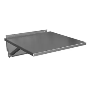 HAMMOND FDS1818S16 Enclosure Folding Shelf, 18 x 18 Inch Size, 316 Stainless Steel, #4 Brush Finish | CV7ZED