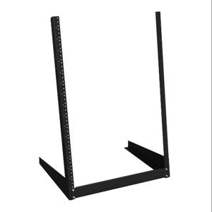 HAMMOND HDR16UBK Desktop Rack, 16U, 19 Inch Rack Width, 195Lb Capacity, Carbon Steel, Black | CV7WWJ