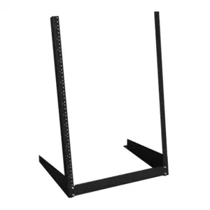 HAMMOND HDR16UBK Desktop Rack, 16U, 19 Inch Rack Width, 195Lb Capacity, Carbon Steel, Black | CV7WWJ