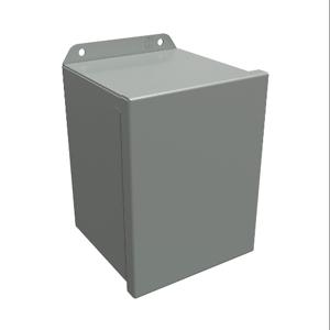 HAMMOND HJ866HLP Enclosure, 8 x 6 x 6 Inch Size, Wall Mount, Carbon Steel, Ansi 61 Gray | CV7KXP