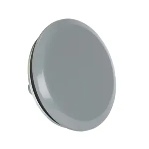 HAMMOND HPB Hole Seal, 30mm Pushbutton, Carbon Steel, Ansi 61 Gray, Powder Coat Finish | CV7YLN