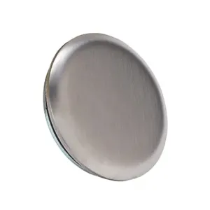 HAMMOND HPBSS Hole Seal, 30mm Pushbutton, 304 Stainless Steel, #4 Brush Finish, Oil-Resistant Gasket | CV7YLP