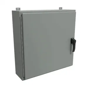 HAMMOND HW30308GYHK Enclosure, 30 x 30 x 8 Inch Size, Wall Mount, Carbon Steel, Ansi 61 Gray | CV7KZQ