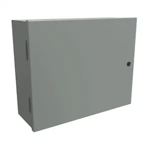 HAMMOND N1A16207 Enclosure, 16 x 20 x 7 Inch Size, Wall Mount, Carbon Steel, Ansi 61 Gray | CV7LEH