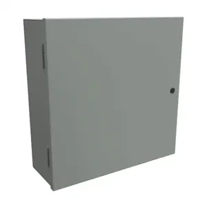 HAMMOND N1A20207 Enclosure, 20 x 20 x 7 Inch Size, Wall Mount, Carbon Steel, Ansi 61 Gray | CV7LEL