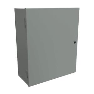 HAMMOND N1A24209 Enclosure, 24 x 20 x 9 Inch Size, Wall Mount, Carbon Steel, Ansi 61 Gray | CV7LET