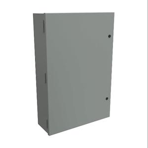 HAMMOND N1A30207 Enclosure, 30 x 20 x 7 Inch Size, Wall Mount, Carbon Steel, Ansi 61 Gray | CV7LEX