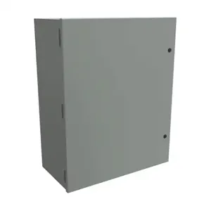 HAMMOND N1A302412 Enclosure, 30 x 24 x 12 Inch Size, Wall Mount, Carbon Steel, Ansi 61 Gray | CV7LEZ