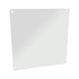 HAMMOND N1JP1010 Subpanel, Carbon Steel, White, Powder Coat Finish | CV8ANM