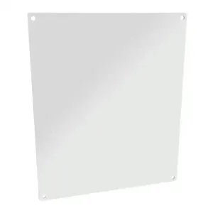 HAMMOND N1JP1412 Subpanel, Carbon Steel, White, Powder Coat Finish | CV8ANU