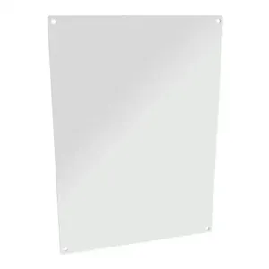 HAMMOND N1JP1612 Subpanel, Carbon Steel, White, Powder Coat Finish | CV8ANW