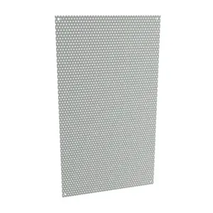 HAMMOND N1JP2012PP Subpanel, Perforated, Carbon Steel, Ansi 61 Gray, Powder Coat Finish | CV8ANZ