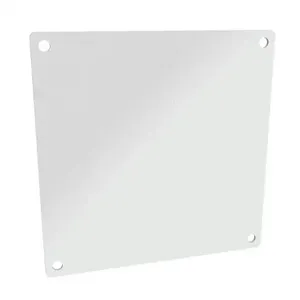 HAMMOND N1JP88 Subpanel, Carbon Steel, White, Powder Coat Finish | CV8APC