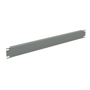 HAMMOND PBFS19001GY2 Rack Panel, 19 Inch Rack Width, Flanged, Carbon Steel, Ansi 61 Gray, Powder Coat Finish | CV7UTN