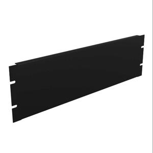 HAMMOND PBFS19005BK Rack Panel, 19 Inch Rack Width, Flanged, Carbon Steel, Matte Black, Powder Coat Finish | CV7UTV