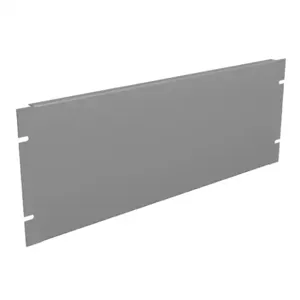 HAMMOND PBFS19007LG2 Rack Panel, 19 Inch Rack Width, Flanged, Carbon Steel, Ral 7035 Light Gray | CV7UUC