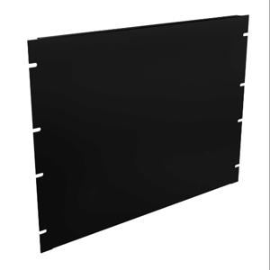 HAMMOND PBFS19014BK2 Rack-Panel, 19 Zoll Rack-Breite, Flansch, Kohlenstoffstahl, schwarz, Pulverbeschichtung | CV7UUN