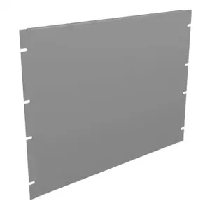 HAMMOND PBFS19014LG2 Rack Panel, 19 Inch Rack Width, Flanged, Carbon Steel, Ral 7035 Light Gray | CV7UUQ