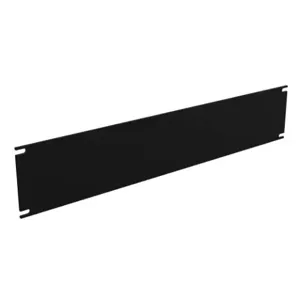 HAMMOND PBPA19003BK Rack Panel, 19 Inch Rack Width | CV7UVD