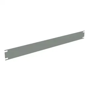 HAMMOND PBPS19001GY2 Rack Panel, 19 Inch Rack Width, Carbon Steel, Ansi 61 Gray, Powder Coat Finish | CV7UWY