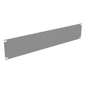 HAMMOND PBPS19003LG2 Rack Panel, 19 Inch Rack Width, Carbon Steel, Ral 7035 Light Gray, Powder Coat Finish | CV7UXD