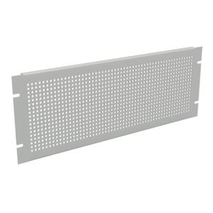 HAMMOND PPFS19007LG2 Rack Panel, 19 Inch Rack Width, Flanged, Perforated, Carbon Steel, Ral 7035 Light Gray | CV7UYM