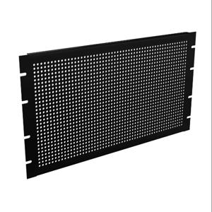 HAMMOND PPFS19010BK2 Rack Panel, 19 Inch Rack Width, Flanged, Perforated, Carbon Steel, Black | CV7UYQ
