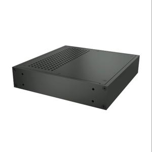 HAMMOND RM1U0808VBK Enclosure, Vented, 2 x 8 x 8 Inch Size, Desktop Mount, Aluminum, Black | CV7LJX