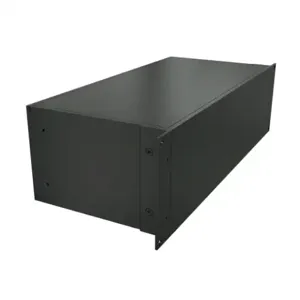 HAMMOND RM3U1908SBK Enclosure, 5 x 17 x 8 Inch Size, Rack Or Desktop Mount, Aluminum, Black | CV7LLD