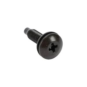 HAMMOND SCREW1032-10 Rack Mounting Screw, #10-32 Unf, #2 Phillips, Carbon Steel, Black Oxide Finish, Pack Of 10 | CV7YJV