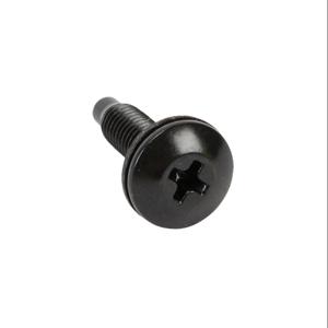 HAMMOND SCREW1032-25 Rack Mounting Screw, #10-32 Unf, #2 Phillips, Carbon Steel, Black Oxide Finish, Pack Of 25 | CV7YJX