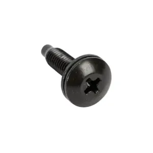 HAMMOND SCREW1032-50 Rack Mounting Screw, #10-32 Unf, #2 Phillips, Carbon Steel, Black Oxide Finish, Pack Of 50 | CV7YJY