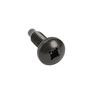 HAMMOND SCREW1224-25 Rack Mounting Screw, #12-24 Unf, Carbon Steel, Black Oxide Finish, Pack Of 25 | CV7YKB