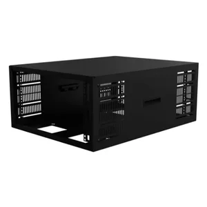 HAMMOND SDC246U31BK Rack Cabinet, 19 Inch Rack Width, 11.50 x 24 x 31.50 Inch Size, Carbon Steel, Black | CV7EDD