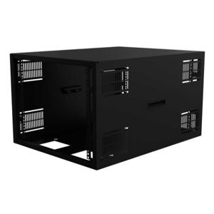 HAMMOND SDC249U31BK Rack Cabinet, 19 Inch Rack Width, 16.75 x 24 x 31.50 Inch Size, Carbon Steel, Black | CV7EDH