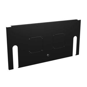 HAMMOND SDC6USD Rack Cabinet Door, Solid, 19 Inch Rack Width, Carbon Steel, Black | CV7HJH