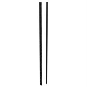 HAMMOND URR27U Rack Rail, 27U Rack Height, Carbon Steel, Black, Powder Coat Finish, Pack Of 2 | CV7XBB