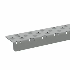 HANDI TREADS NSN122736GY0 Stair Nosing, Aluminum, Fastener-Installed, 36 Inch Width, 2 3/4 Inch Dp, Gray | CR3PNY 417T97