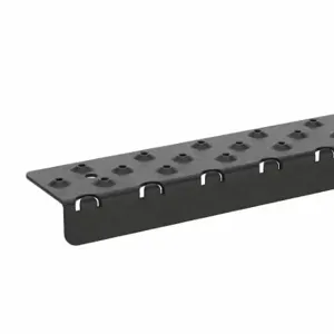 HANDI TREADS NSN122736BK0 Stair Nosing, Aluminum, Fastener-Installed, 36 Inch Width, 2 3/4 Inch Dp, Black | CR3PNW 417T94